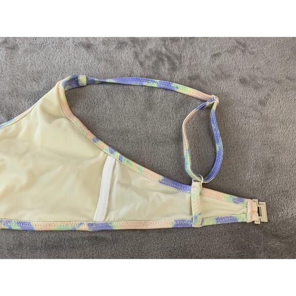 Triangl Bikini Top Swim Vacation Pastel Tie Dye Size Medium - Picture 7 of 7